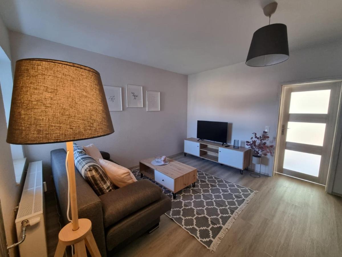 Modern Eingerichtet-Stadtnah-Ferienwohnung Mit Geschirrspueler Und Waschmaschine Friedland  외부 사진